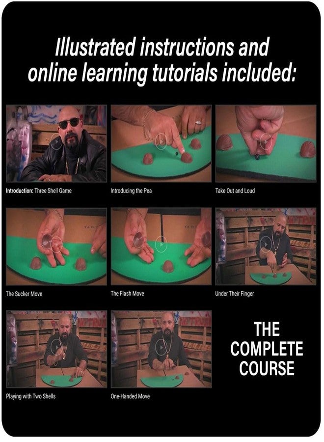 ماجيك مايكرز مجموعة ألعاب ماجيك ميكرز ديلوكس بثلاثة أصداف - خدعة سحرية كلاسيكية لجميع مستويات المهارة - Image 5